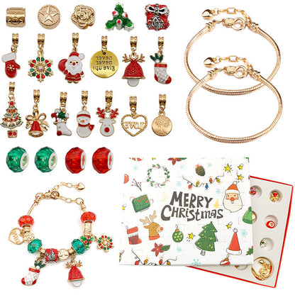 🎄DIY CHRISTMAS ADVENT CALENDAR BRACELETS SET