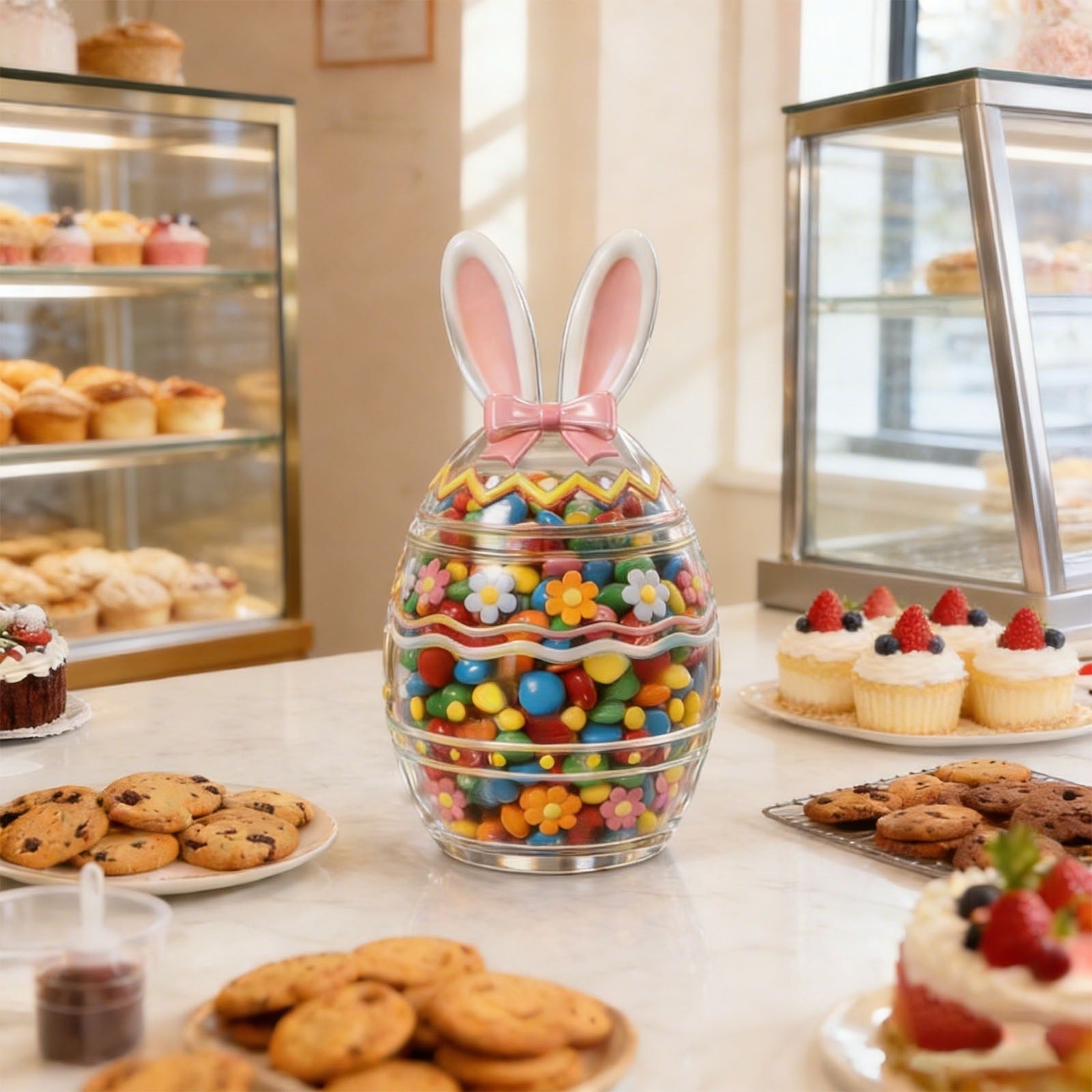 🐰❤️Spring Festival Kitchen Countertop Cookie Jar