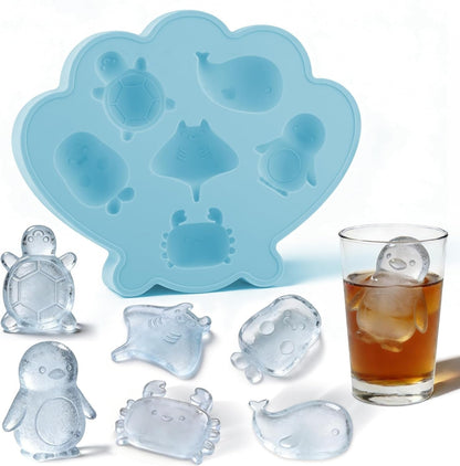 Marine Life Silicone Ice Cube Tray