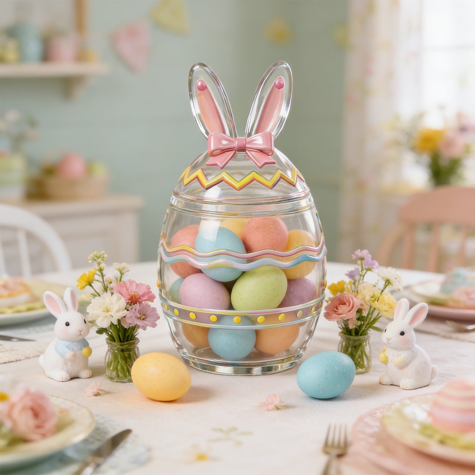 🐰❤️Spring Festival Kitchen Countertop Cookie Jar