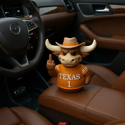 Texas Bull Middle Finger Duck