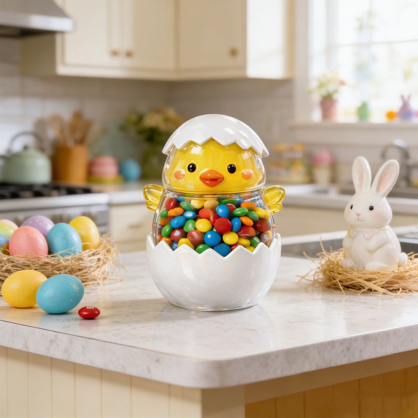 🐰❤️Spring Festival Kitchen Countertop Cookie Jar