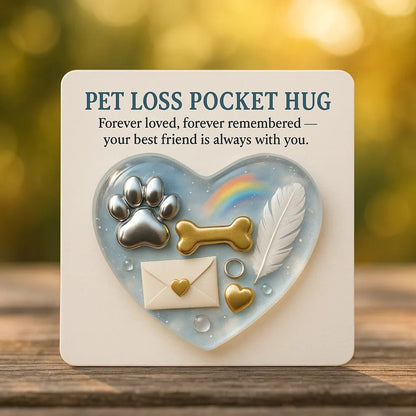 🔥 Black Friday--💝Pet Loss Pocket Hug — A Small Gift With a Big Heart