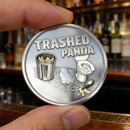 🌲Christmas Gift 50% Off--Trashed Panda Incident Challenge Coin