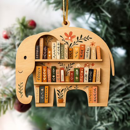 🌲Christmas Gift 50% Off--Owl Bookshelf Ornament