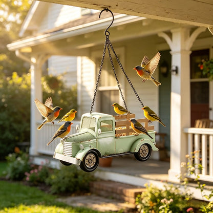 🚛🐦 Vintage Truck Bird Feeder – Add a Touch of Nostalgia to Your Garden