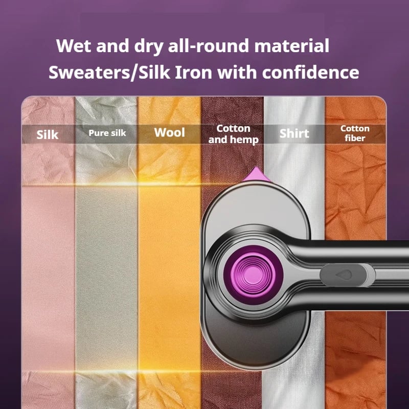 💥LIMITED SALE 69%OFF🔥👕 Portable Garment Steamer – Remove Wrinkles Quickly and Effortlessly ✨