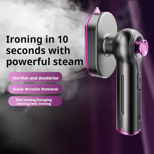 💥LIMITED SALE 69%OFF🔥👕 Portable Garment Steamer – Remove Wrinkles Quickly and Effortlessly ✨