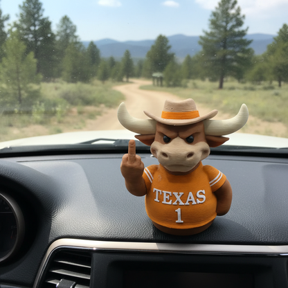 Texas Bull Middle Finger Duck