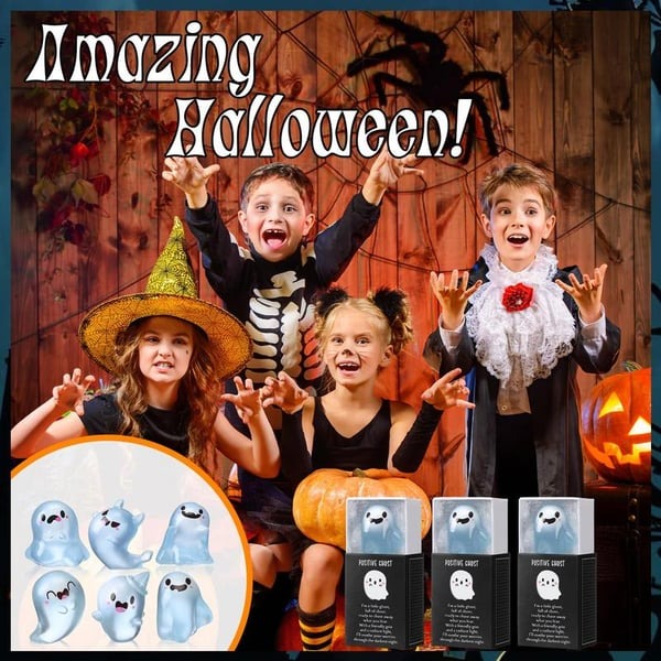 🎃Halloween Sale 50% OFF👻Glow in the Dark Mini Ghost Figures with Box