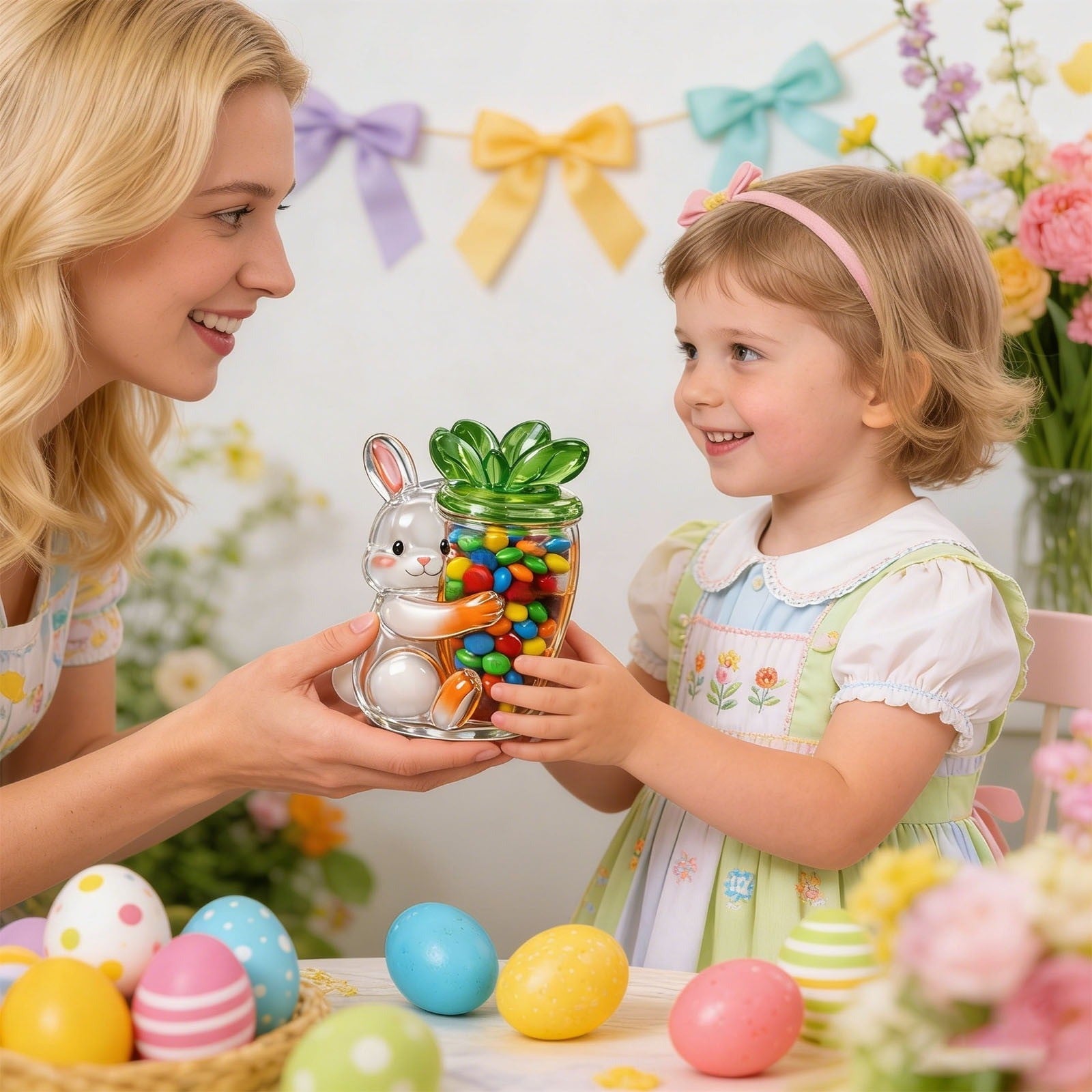 🐰❤️Spring Festival Kitchen Countertop Cookie Jar
