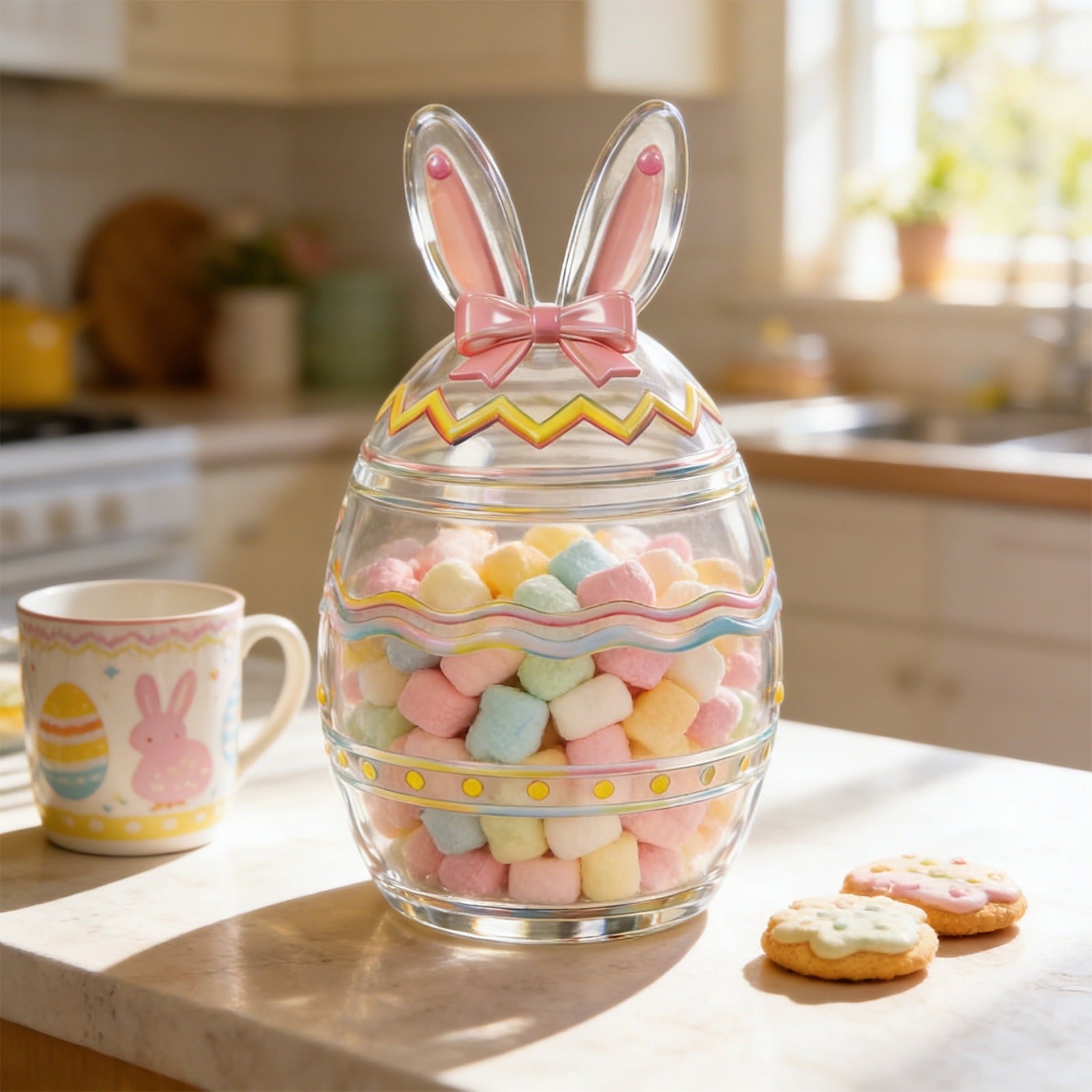 🐰❤️Spring Festival Kitchen Countertop Cookie Jar