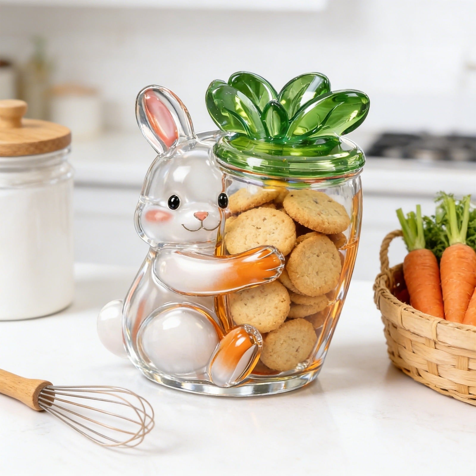 🐰❤️Spring Festival Kitchen Countertop Cookie Jar