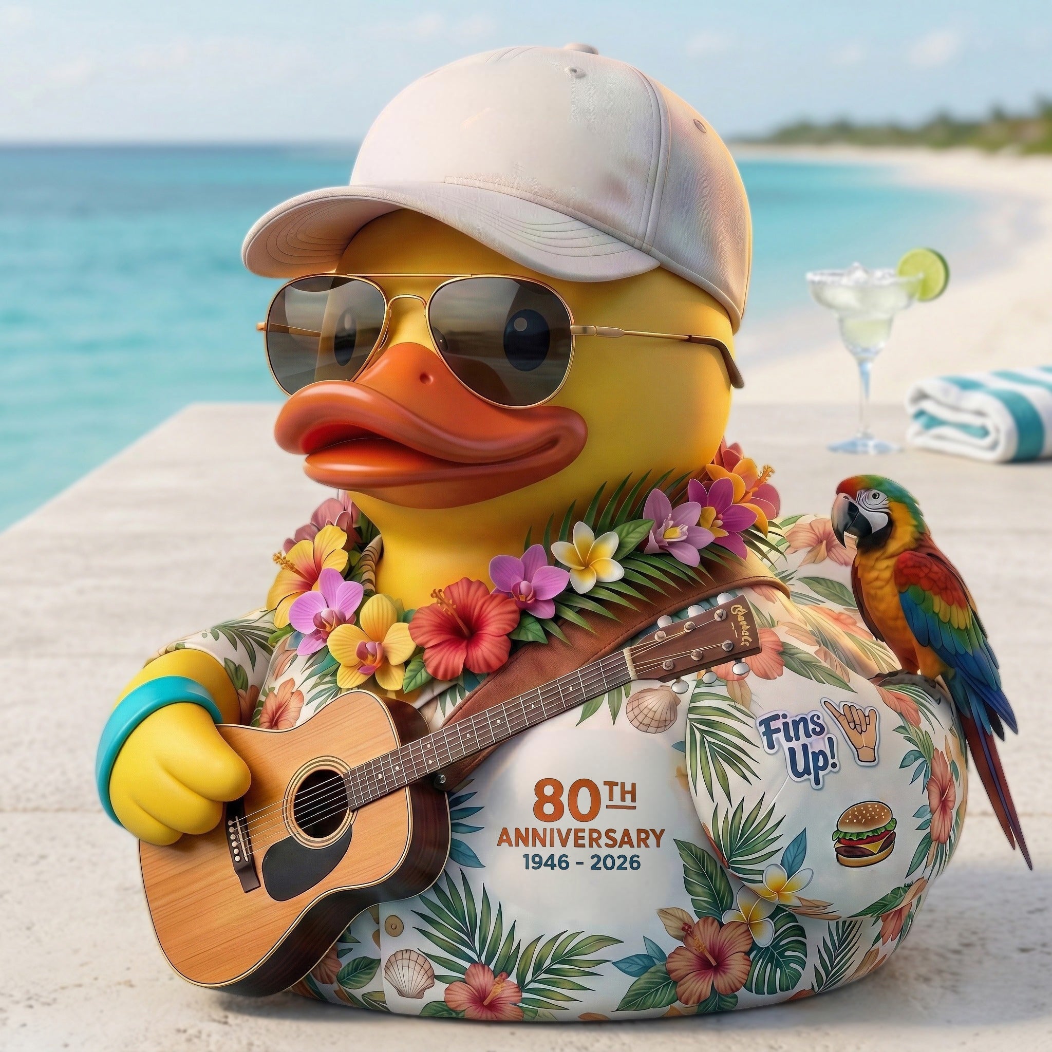 🎸Jimmy Buffett 80th Anniversary Duck