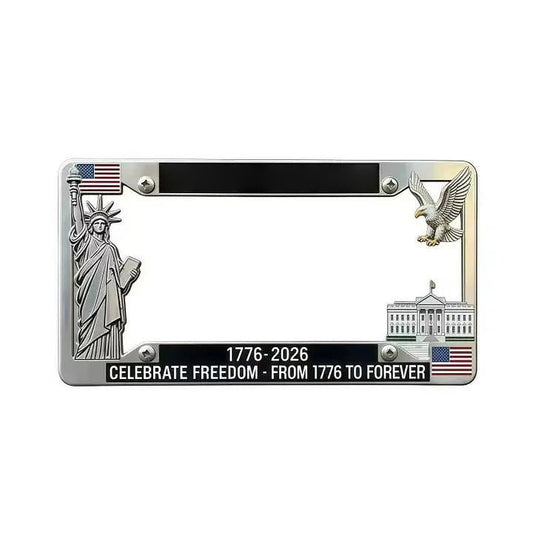 💯💯USA 250th Anniversary License Plate Frame – Limited Edition Freedom Tribute
