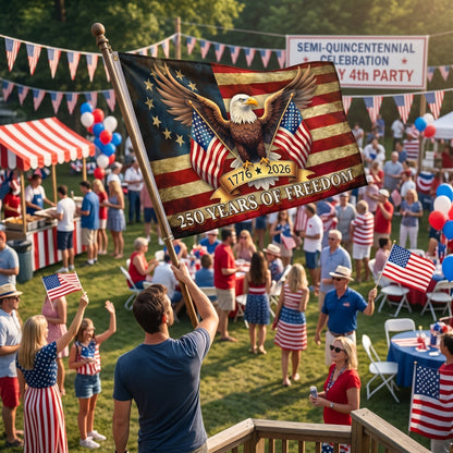 🇺🇸 1776–2026 Patriotic Freedom Flag