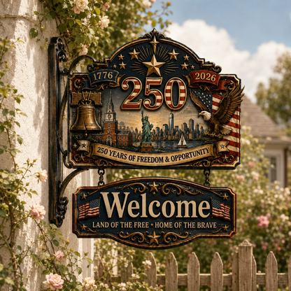 🔥Last Day 49% OFF🔥 - USA 250th Anniversary Welcome Sign