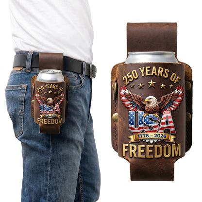 🔥Father's Day Special Offer -- Patriotic 250th Anniversary Beer Sleeve